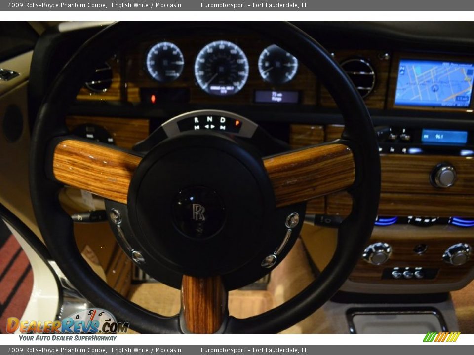 2009 Rolls-Royce Phantom Coupe English White / Moccasin Photo #10