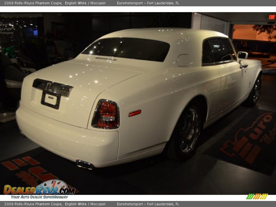 2009 Rolls-Royce Phantom Coupe English White / Moccasin Photo #12