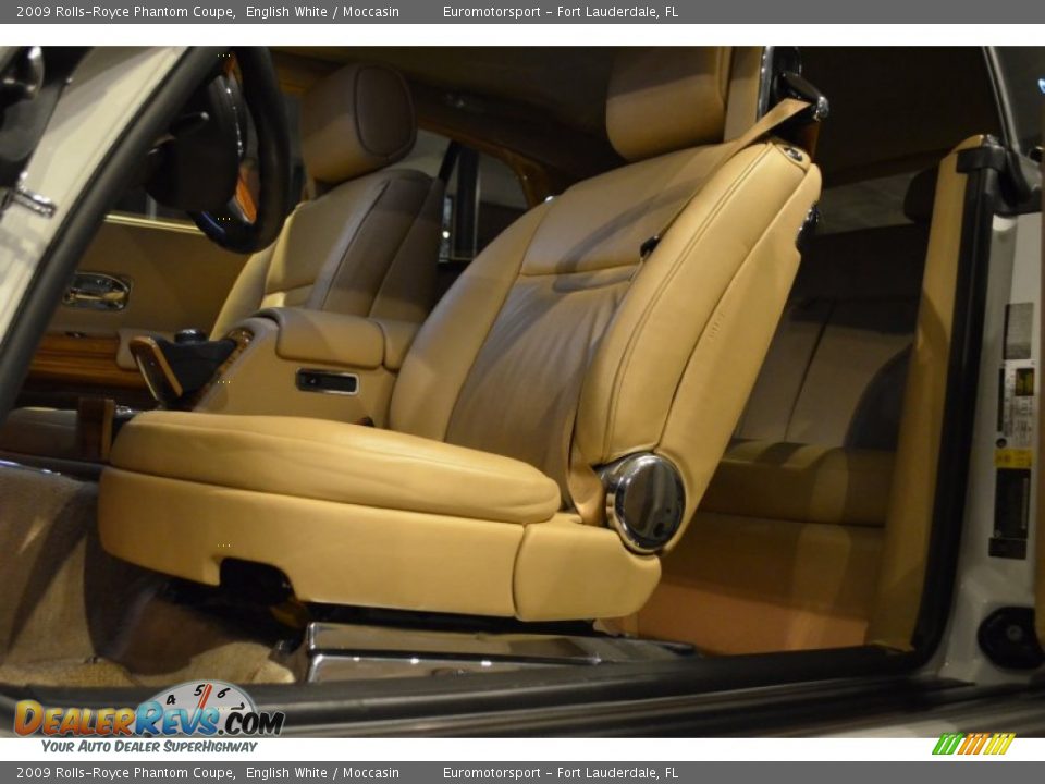 2009 Rolls-Royce Phantom Coupe English White / Moccasin Photo #15