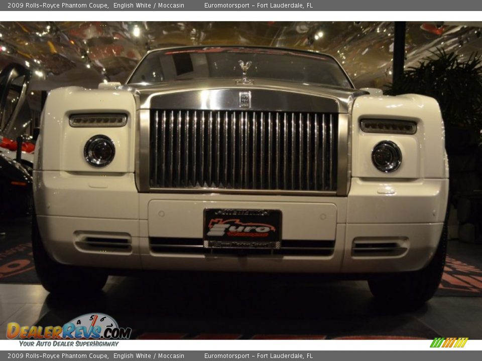 2009 Rolls-Royce Phantom Coupe English White / Moccasin Photo #26
