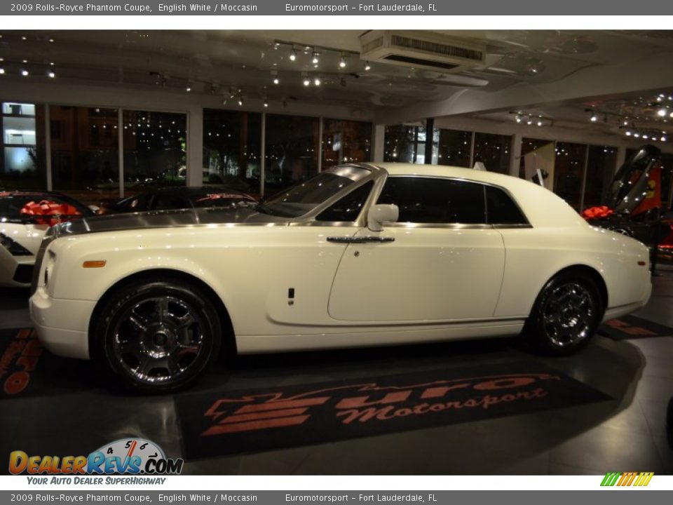2009 Rolls-Royce Phantom Coupe English White / Moccasin Photo #27