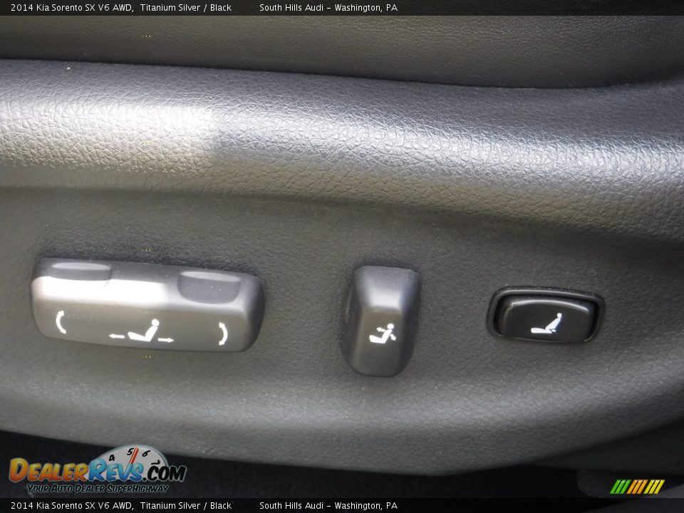 2014 Kia Sorento SX V6 AWD Titanium Silver / Black Photo #17