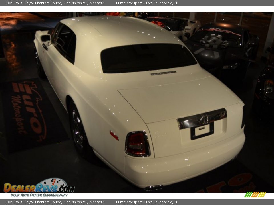 2009 Rolls-Royce Phantom Coupe English White / Moccasin Photo #29
