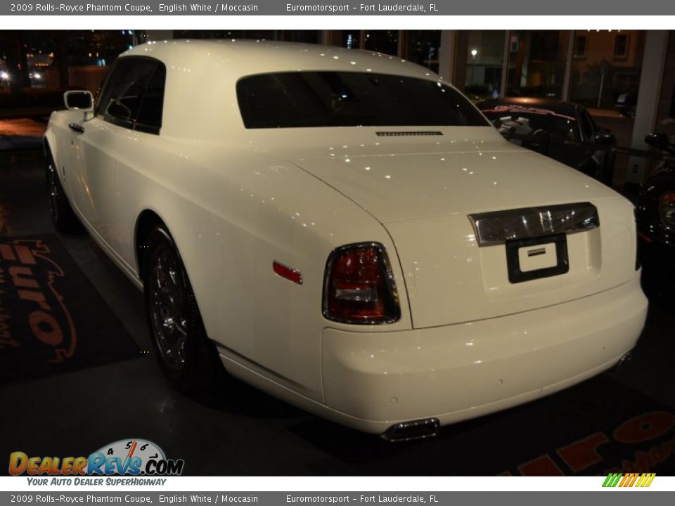 2009 Rolls-Royce Phantom Coupe English White / Moccasin Photo #30