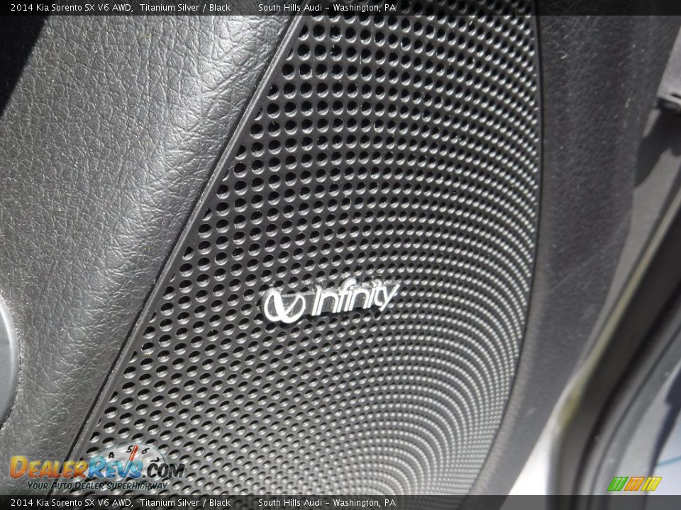 2014 Kia Sorento SX V6 AWD Titanium Silver / Black Photo #20