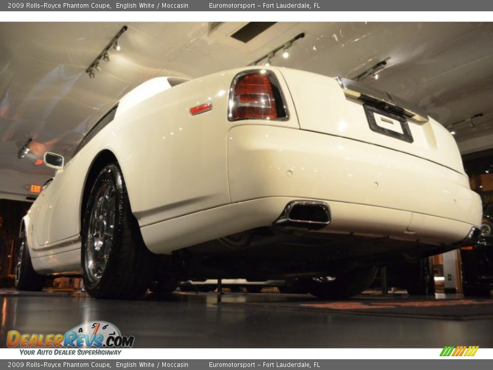 2009 Rolls-Royce Phantom Coupe English White / Moccasin Photo #32