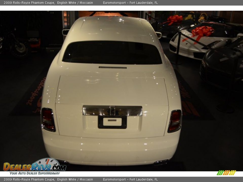 2009 Rolls-Royce Phantom Coupe English White / Moccasin Photo #33