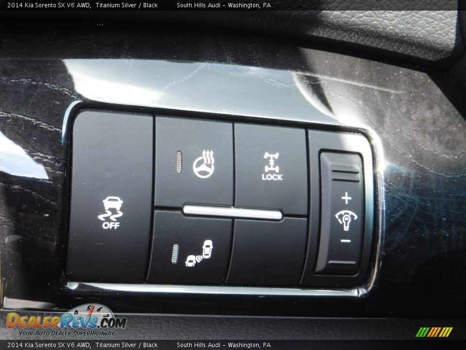 2014 Kia Sorento SX V6 AWD Titanium Silver / Black Photo #22