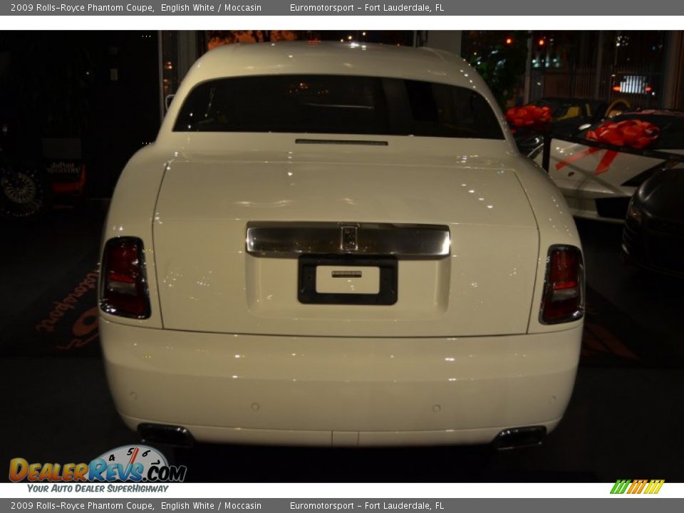 2009 Rolls-Royce Phantom Coupe English White / Moccasin Photo #34