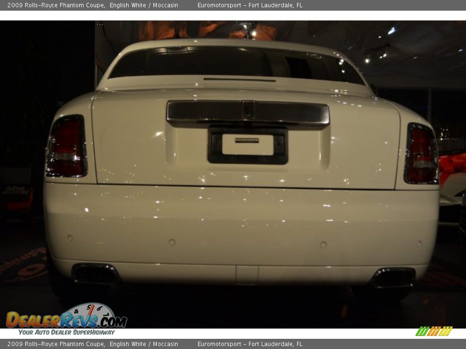 2009 Rolls-Royce Phantom Coupe English White / Moccasin Photo #35