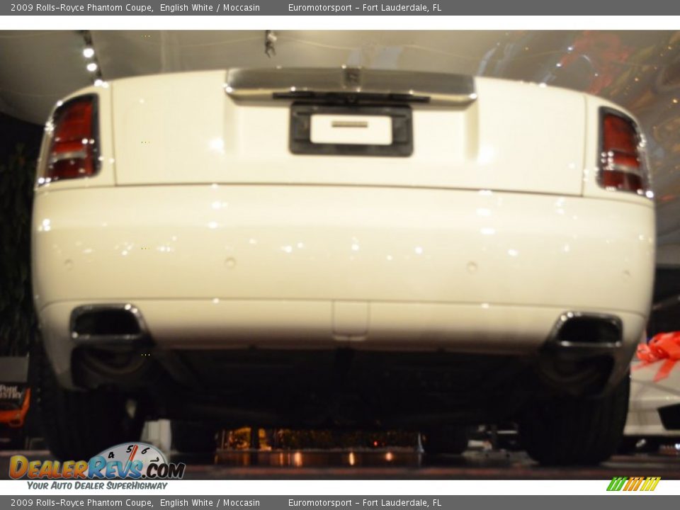 2009 Rolls-Royce Phantom Coupe English White / Moccasin Photo #36