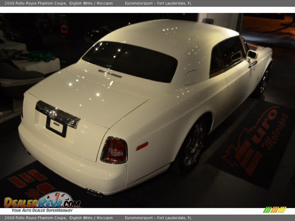 2009 Rolls-Royce Phantom Coupe English White / Moccasin Photo #37