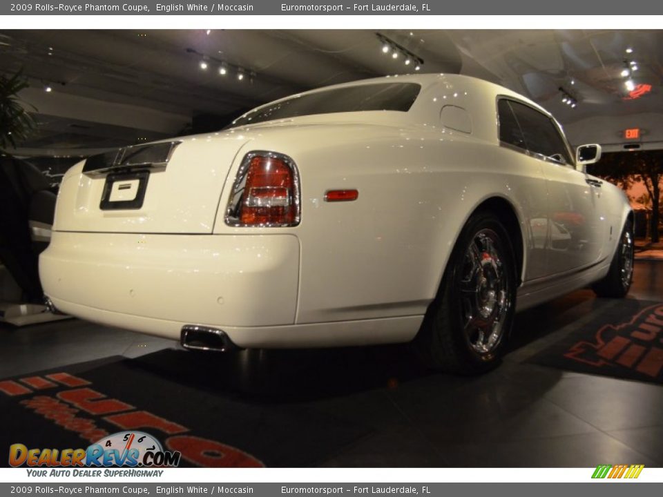 2009 Rolls-Royce Phantom Coupe English White / Moccasin Photo #38