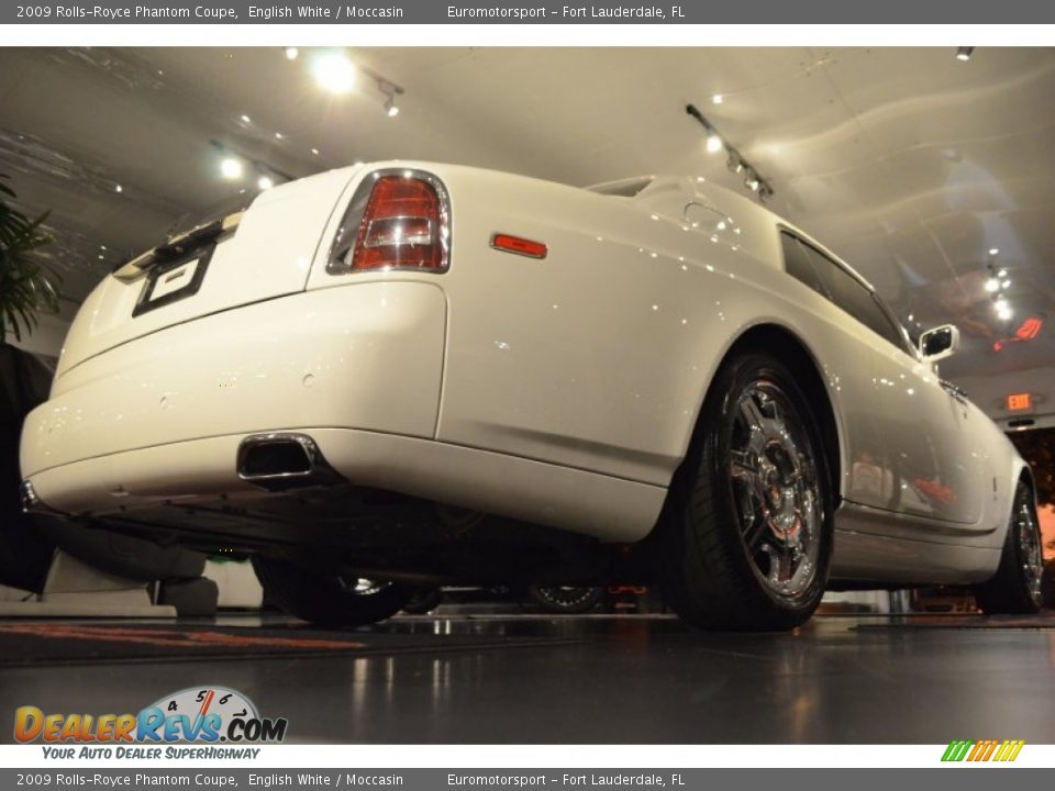 2009 Rolls-Royce Phantom Coupe English White / Moccasin Photo #39