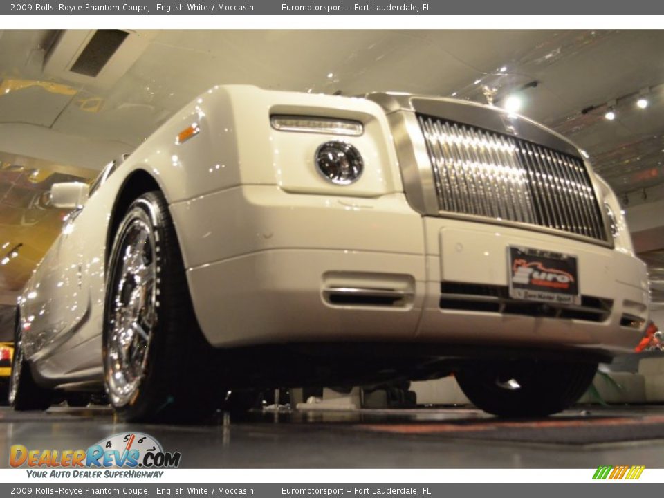 2009 Rolls-Royce Phantom Coupe English White / Moccasin Photo #41