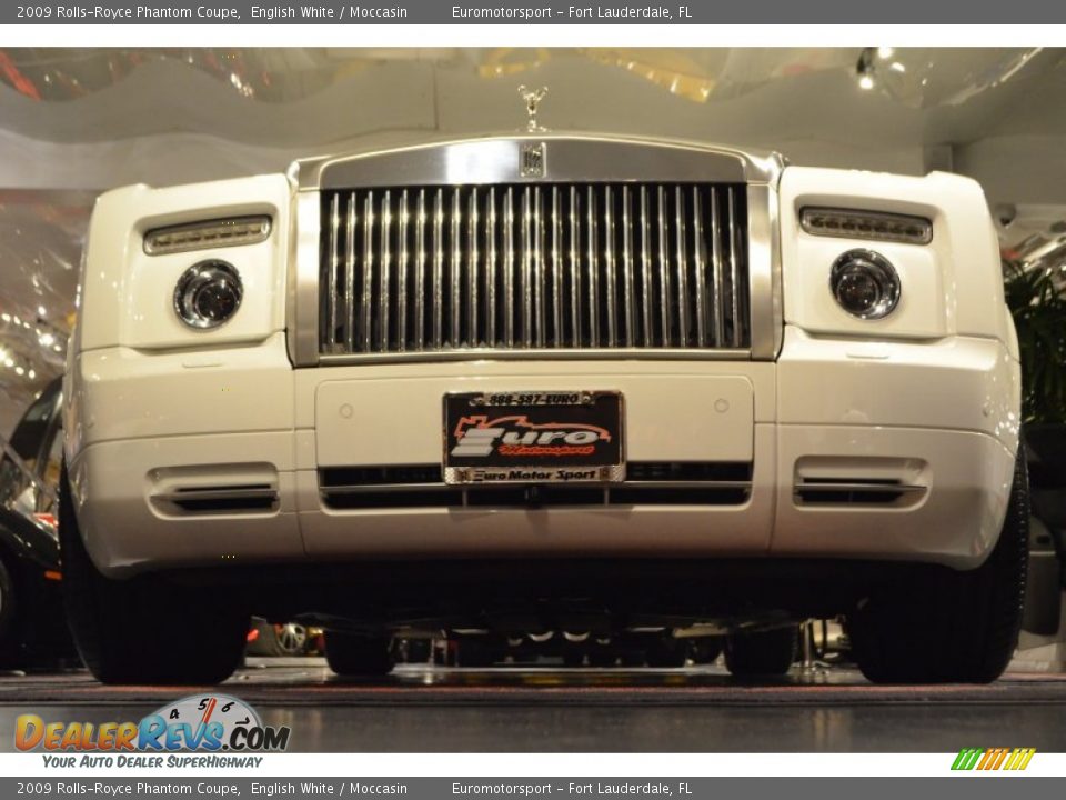 2009 Rolls-Royce Phantom Coupe English White / Moccasin Photo #42