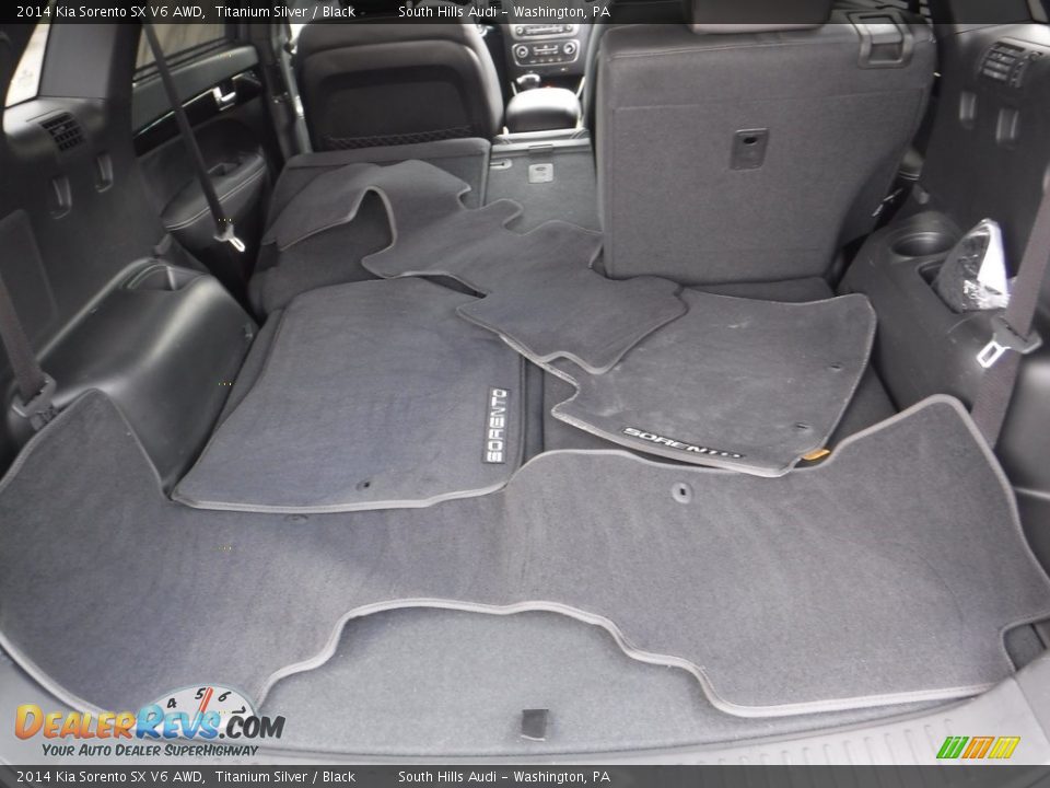2014 Kia Sorento SX V6 AWD Titanium Silver / Black Photo #34