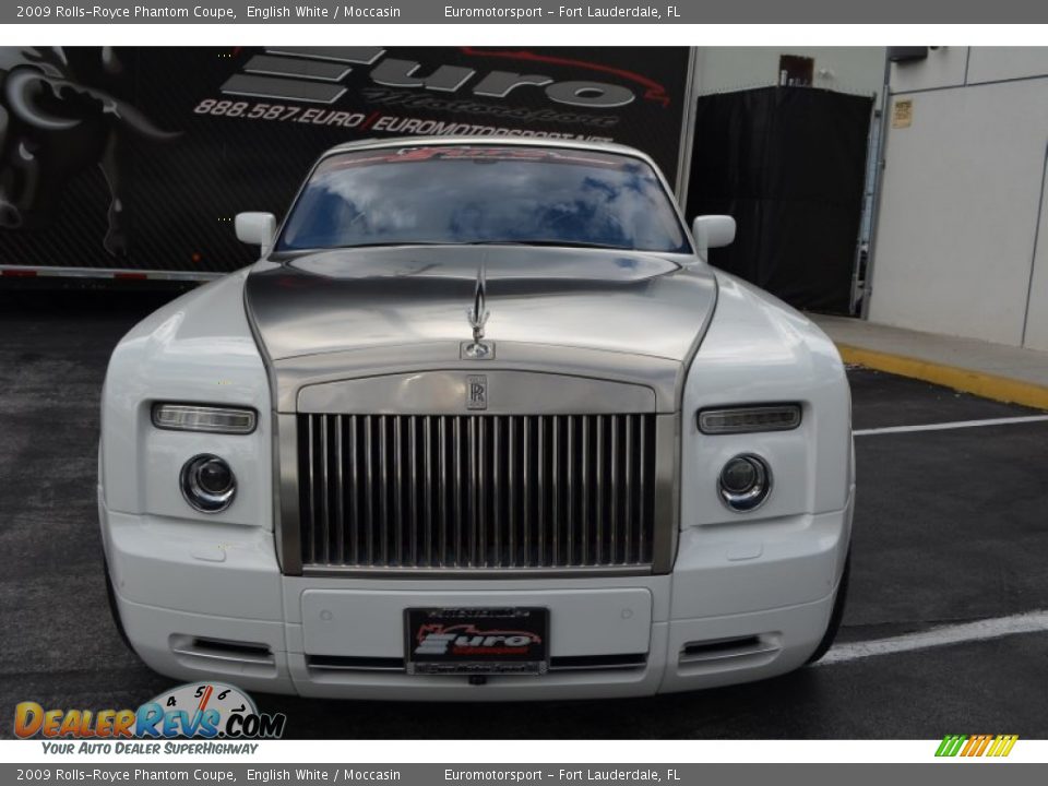 2009 Rolls-Royce Phantom Coupe English White / Moccasin Photo #50