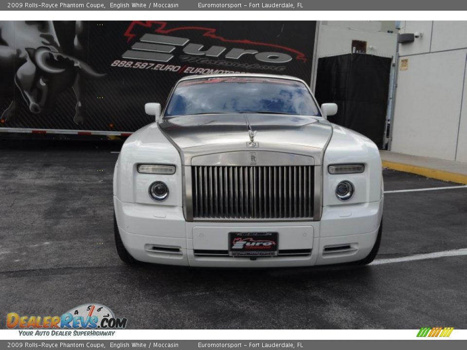 2009 Rolls-Royce Phantom Coupe English White / Moccasin Photo #51