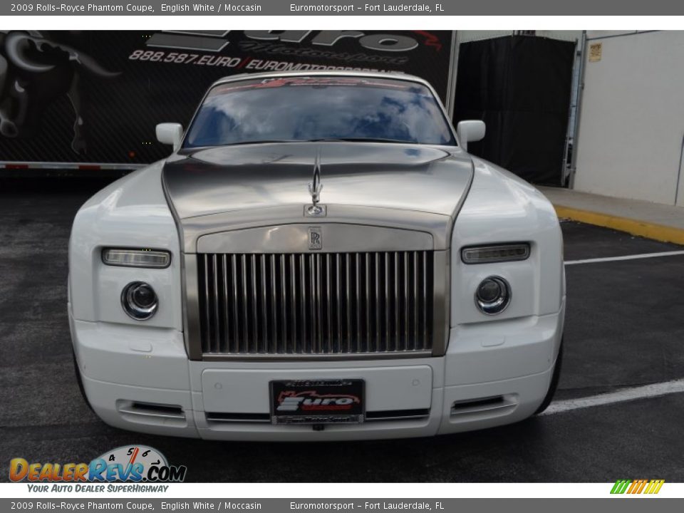 2009 Rolls-Royce Phantom Coupe English White / Moccasin Photo #52