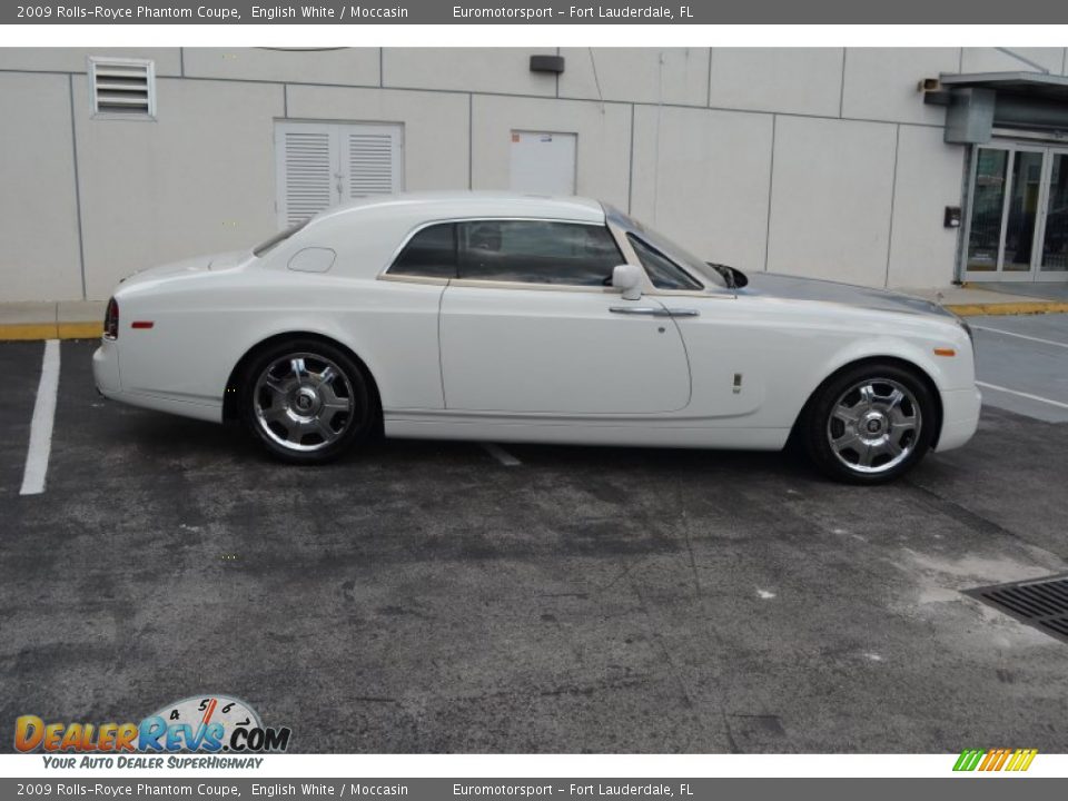 2009 Rolls-Royce Phantom Coupe English White / Moccasin Photo #56