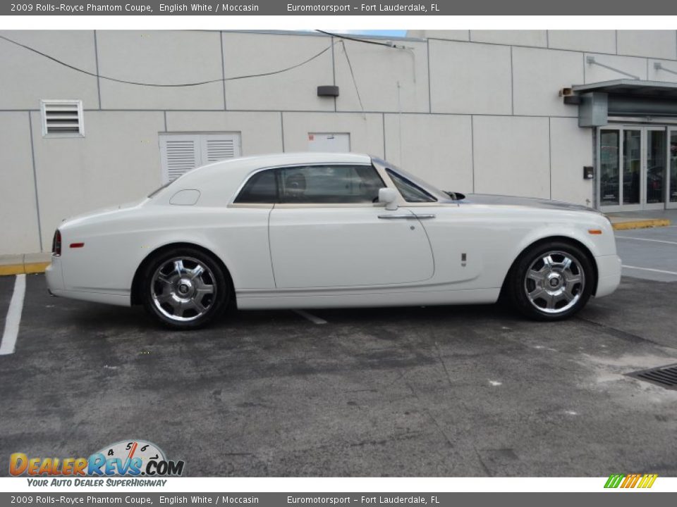 2009 Rolls-Royce Phantom Coupe English White / Moccasin Photo #57