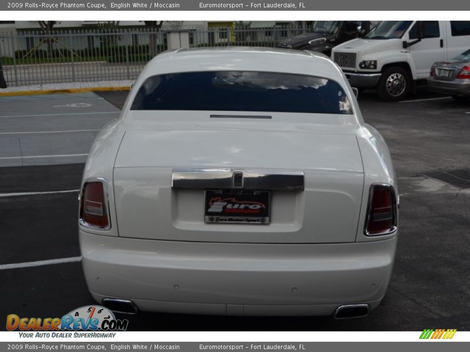2009 Rolls-Royce Phantom Coupe English White / Moccasin Photo #59