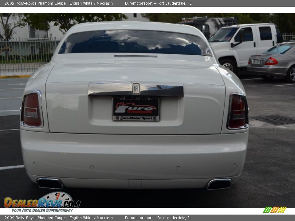 2009 Rolls-Royce Phantom Coupe English White / Moccasin Photo #60