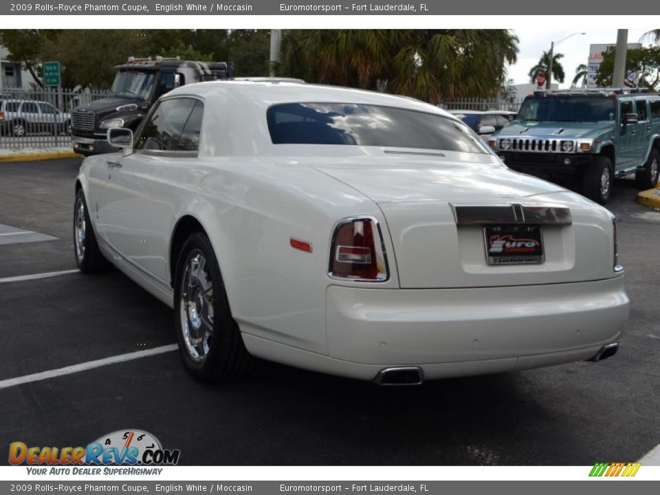 2009 Rolls-Royce Phantom Coupe English White / Moccasin Photo #61