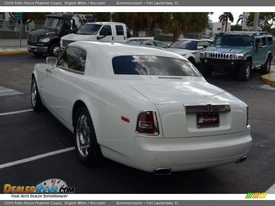 2009 Rolls-Royce Phantom Coupe English White / Moccasin Photo #62