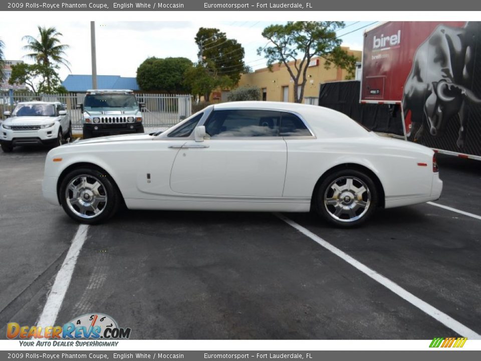 2009 Rolls-Royce Phantom Coupe English White / Moccasin Photo #64