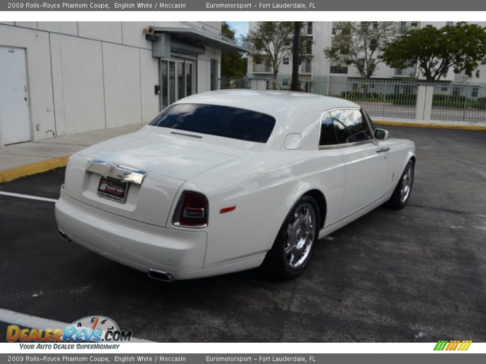 2009 Rolls-Royce Phantom Coupe English White / Moccasin Photo #66