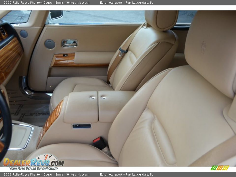 2009 Rolls-Royce Phantom Coupe English White / Moccasin Photo #69