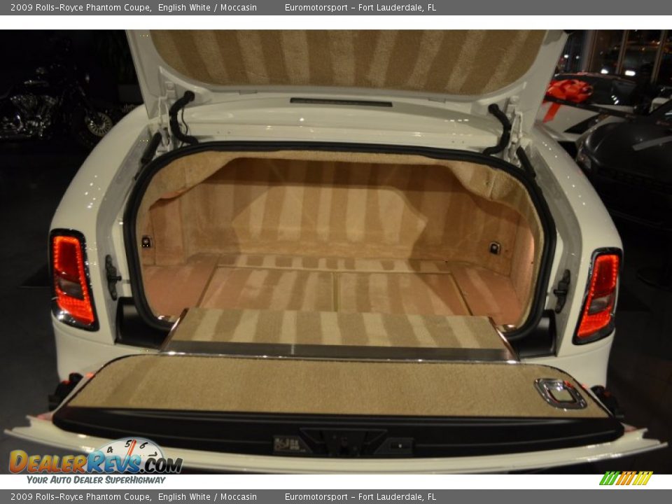 2009 Rolls-Royce Phantom Coupe English White / Moccasin Photo #72