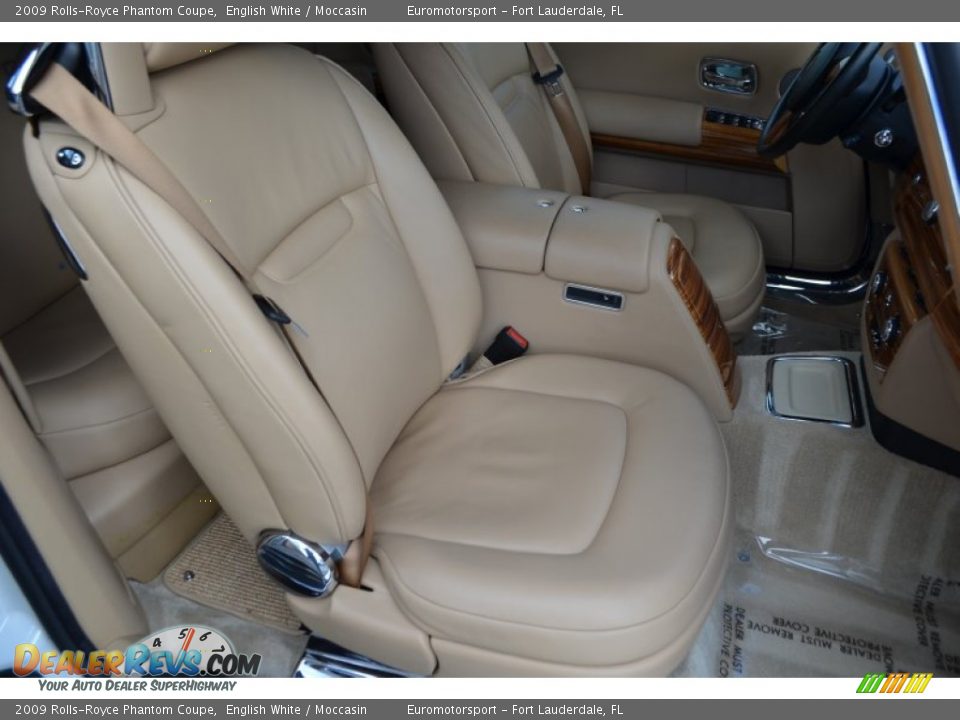 2009 Rolls-Royce Phantom Coupe English White / Moccasin Photo #76