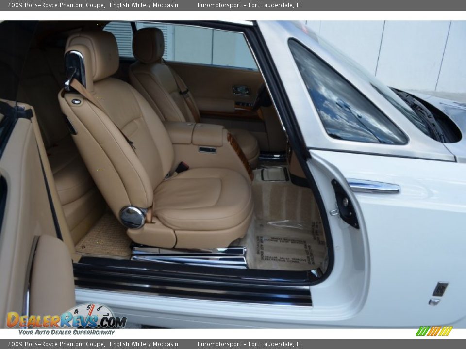 2009 Rolls-Royce Phantom Coupe English White / Moccasin Photo #78