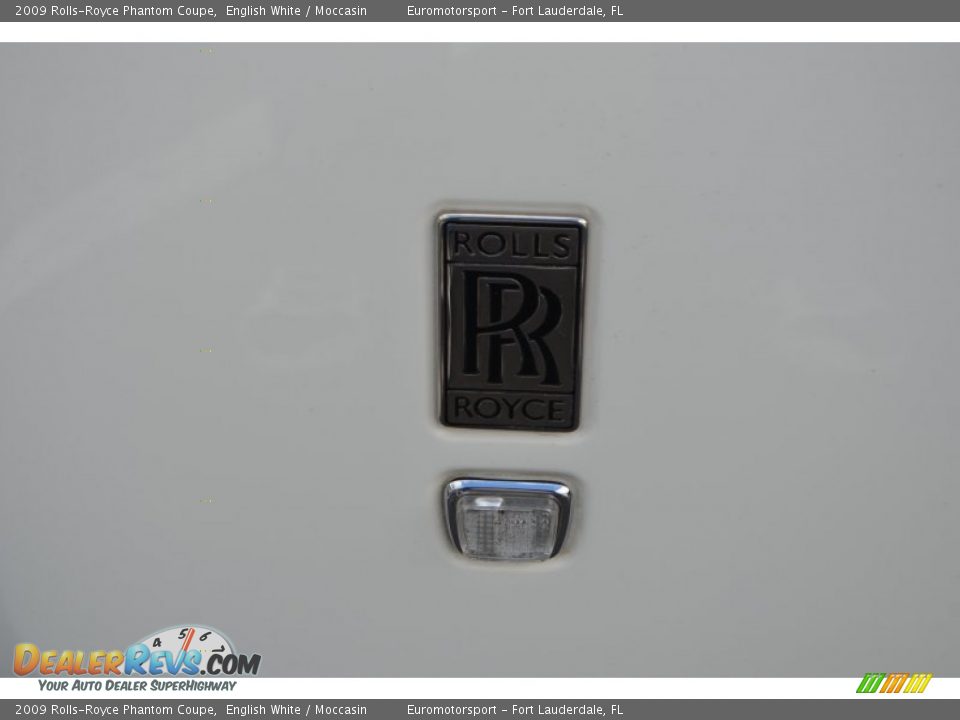 2009 Rolls-Royce Phantom Coupe English White / Moccasin Photo #83