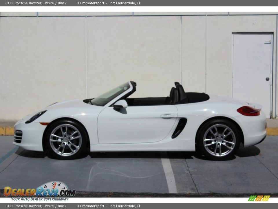 2013 Porsche Boxster White / Black Photo #7