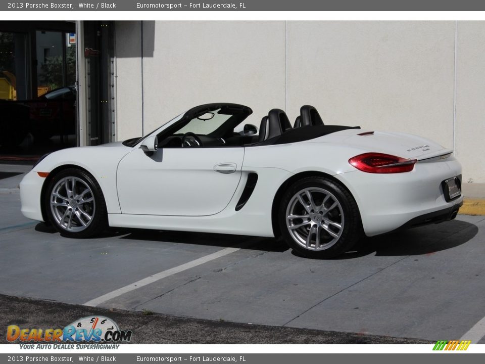 2013 Porsche Boxster White / Black Photo #8