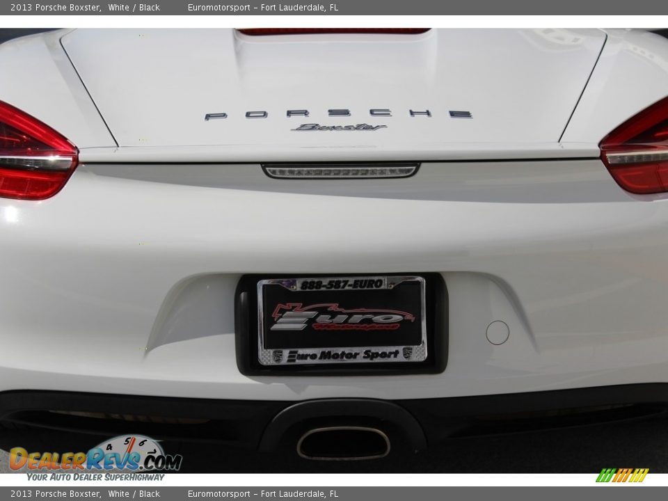 2013 Porsche Boxster White / Black Photo #12
