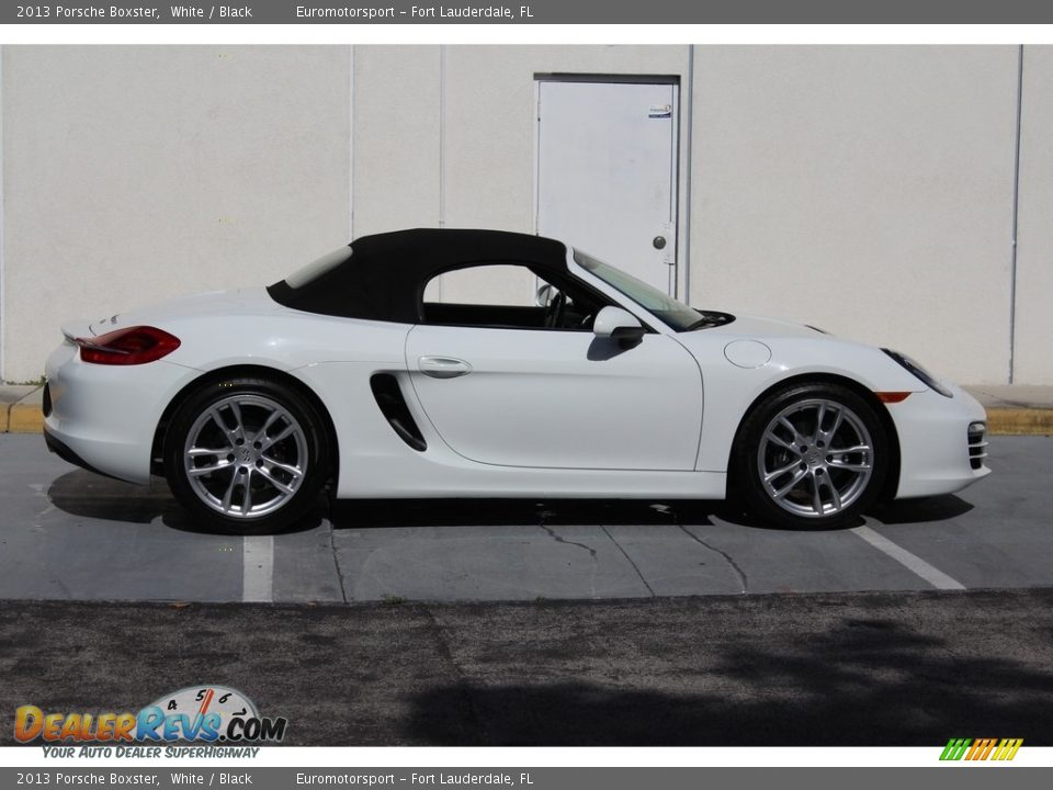 2013 Porsche Boxster White / Black Photo #25