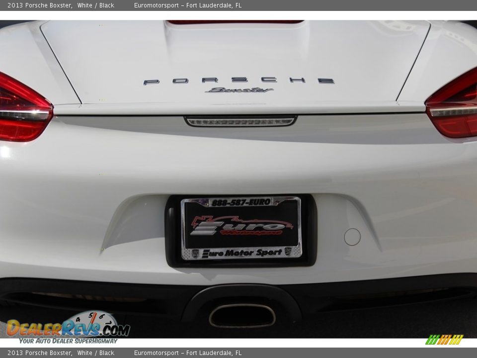 2013 Porsche Boxster White / Black Photo #49
