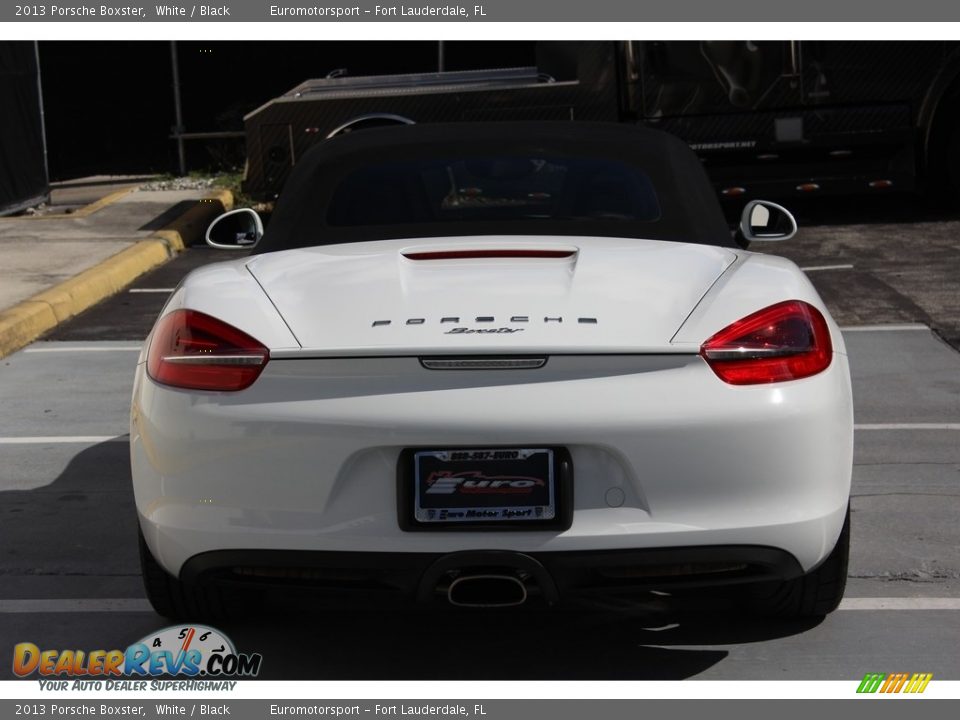 2013 Porsche Boxster White / Black Photo #51