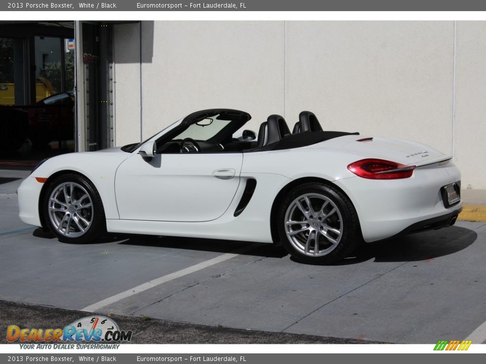 2013 Porsche Boxster White / Black Photo #55