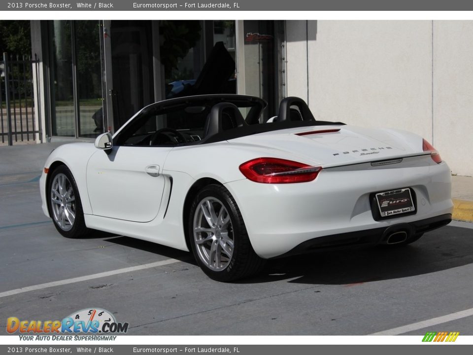 2013 Porsche Boxster White / Black Photo #56