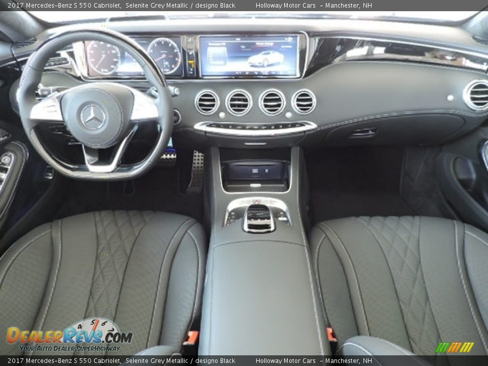 designo Black Interior - 2017 Mercedes-Benz S 550 Cabriolet Photo #11