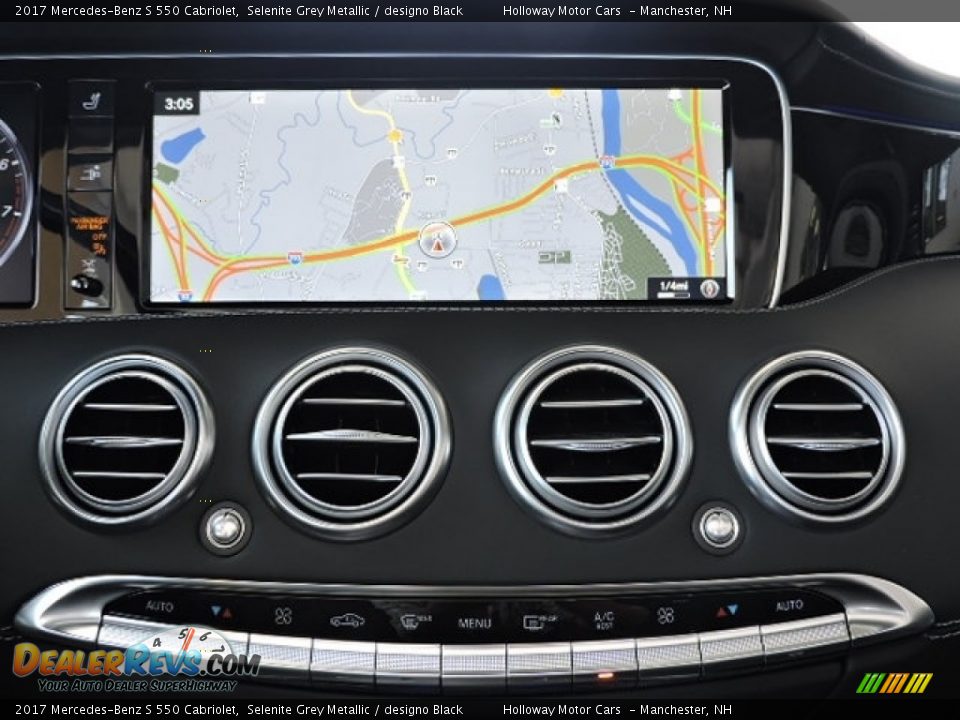 Navigation of 2017 Mercedes-Benz S 550 Cabriolet Photo #13