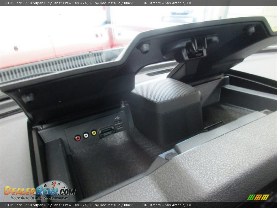 2016 Ford F250 Super Duty Lariat Crew Cab 4x4 Ruby Red Metallic / Black Photo #24