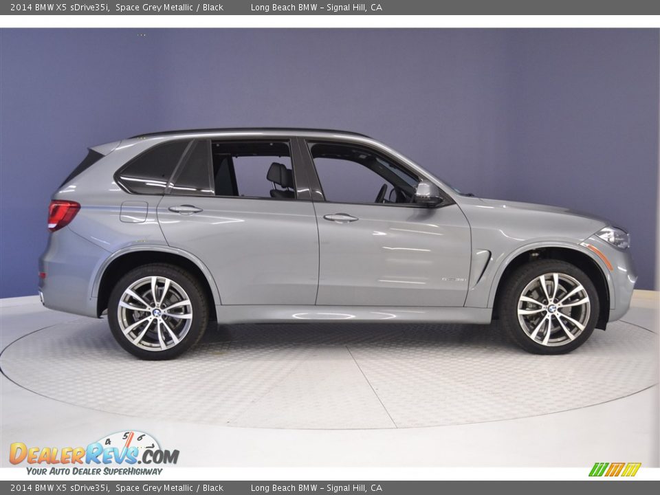 2014 BMW X5 sDrive35i Space Grey Metallic / Black Photo #8