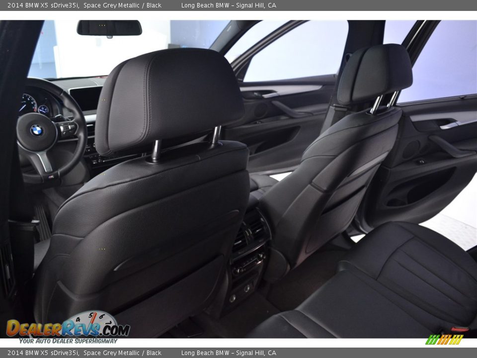 2014 BMW X5 sDrive35i Space Grey Metallic / Black Photo #13